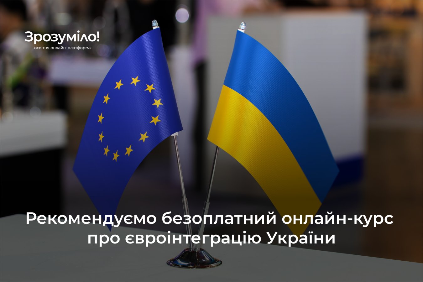 Фонд Східна Європа створив курс «Вступ України до ЄС»