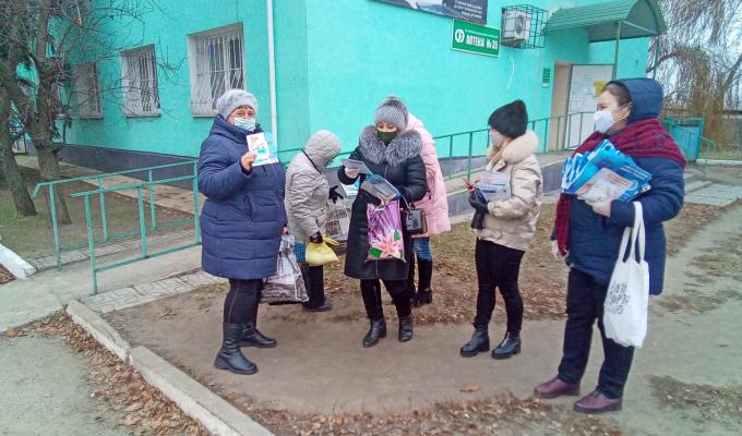 В Новоайдарському районі продовжується щорічна акція «16 днів проти насильства» В Новоайдарському районі продовжується щорічна акція «16 днів проти насильства»
