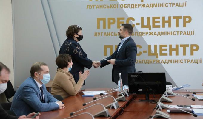 Сергій Гайдай представив трьох очільників райдержадміністрацій Сергій Гайдай представив трьох очільників райдержадміністрацій