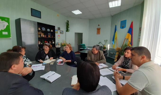24.09.2020 року була проведена нарада щодо підготовки до чергової сесії Новоайдарської районної ради