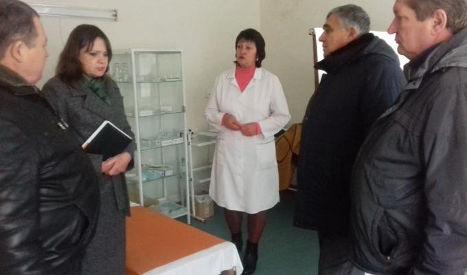 Віктор Сергієнко ознайомився з роботою фельдшерского пункту в селі Царівка