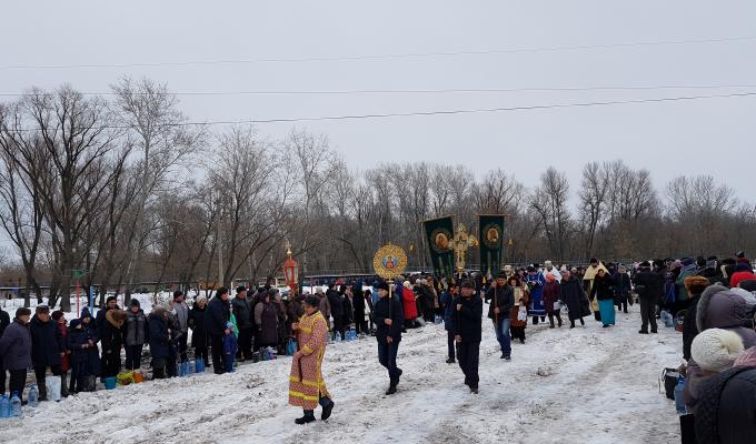 В Новоайдарському районі відзначили свято Водохреща В Новоайдарському районі відзначили свято Водохреща