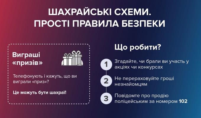Профілактика шахрайських дій