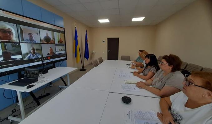 Голова Щастинської РДА Тетяна Новикова прийняла участь у онлайн-нараді звітування начальників військових адміністрацій населених пунктів Щастинського району перед головою Луганської ОДА Артемом Лисогором Голова Щастинської РДА Тетяна Новикова прийняла участь у онлайн-нараді звітування начальників військових адміністрацій населених пунктів Щастинського району перед головою Луганської ОДА Артемом Лисогором