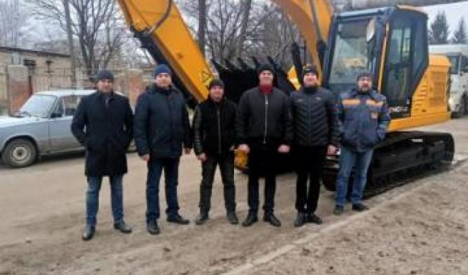 Новий екскаватор для потреб Луганщини вже у строю Новий екскаватор для потреб Луганщини вже у строю