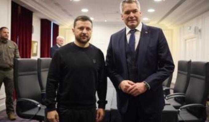 Відновлення енергетики та підтримка України: Володимир Зеленський зустрівся з Карлом Негаммером Відновлення енергетики та підтримка України: Володимир Зеленський зустрівся з Карлом Негаммером