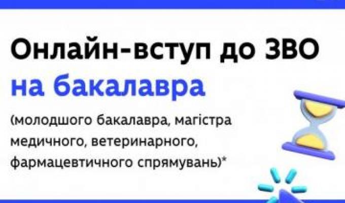 Як цьогоріч вступити до ЗВО онлайн Як цьогоріч вступити до ЗВО онлайн