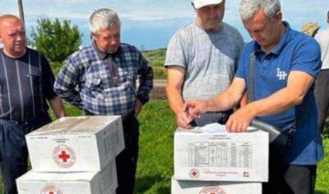 Артем Лисогор: жителів звільнених сіл проконсультували терапевт і стоматолог, населенню доставили продукти і хліб