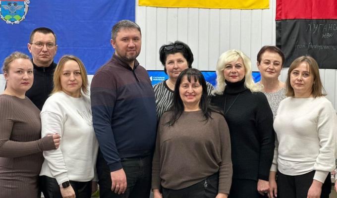 Продовжується звітування начальників військових адміністрацій Щастиснького району Продовжується звітування начальників військових адміністрацій Щастиснького району