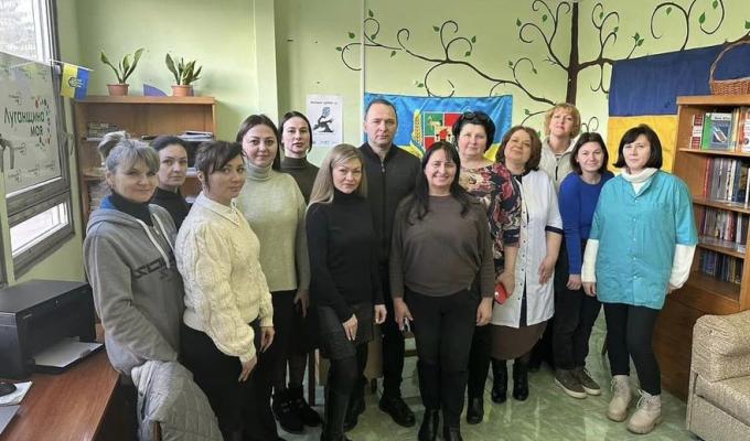 Катерина Безгинська перевірила роботу гуманітарного хабу в м.Ужгород Катерина Безгинська перевірила роботу гуманітарного хабу в м.Ужгород