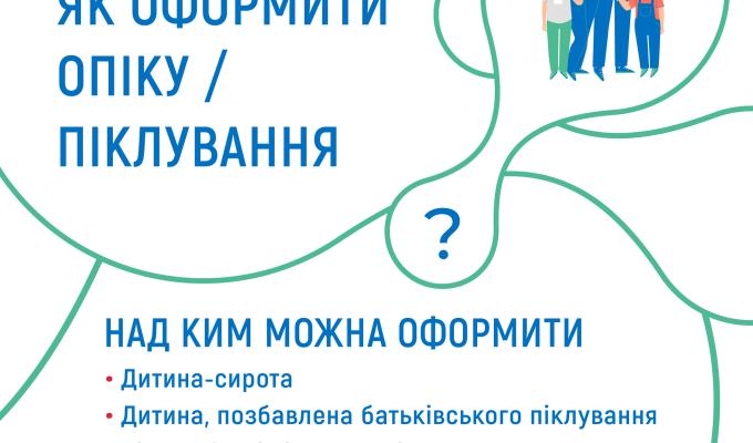 Як оформити опіку/піклування Як оформити опіку/піклування