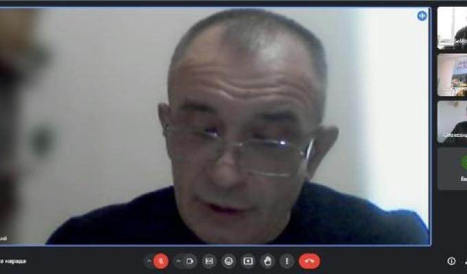 24.04.24 року голова Щастинської РДА-РВА Тетяна Новикова провела планову апаратну нараду в режимі онлайн з працівниками райдержадміністрації 24.04.24 року голова Щастинської РДА-РВА Тетяна Новикова провела планову апаратну нараду в режимі онлайн з працівниками райдержадміністрації