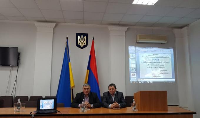 Конференція лікарів-хірургів Луганської області в Новоайдарі