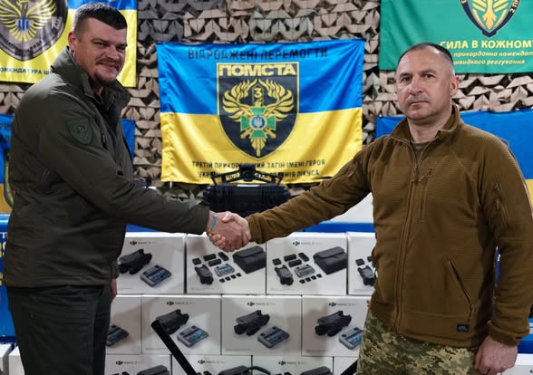 Засоби РЕБ, дрони, прилади нічного бачення на 10 мільйонів гривень вже у луганських прикордонників, – Артем Лисогор Засоби РЕБ, дрони, прилади нічного бачення на 10 мільйонів гривень вже у луганських прикордонників, – Артем Лисогор