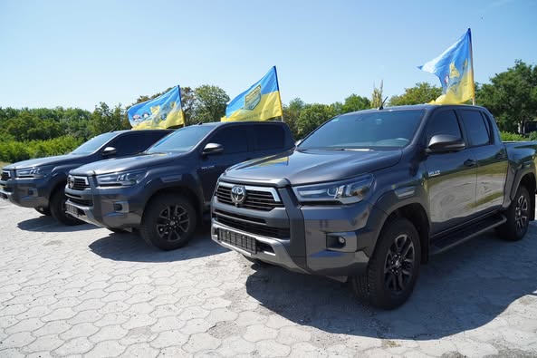 Олексій Харченко: 113-й бригаді тероборони на східний фронт передали три пікапи, на черзі – ще один Олексій Харченко: 113-й бригаді тероборони на східний фронт передали три пікапи, на черзі – ще один