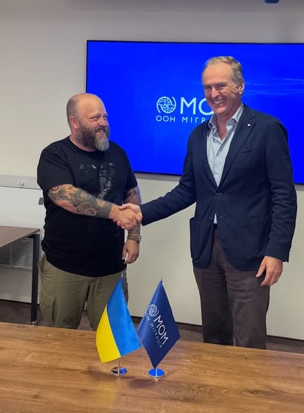 Олексій Харченко обговорив перспективи співпраці із новим головою Представництва МОМ в Україні Робертом Тернером