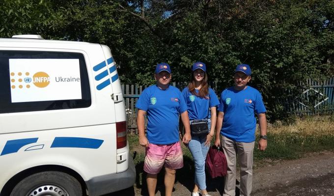 У сільській місцевості області вздовж лінії розмежування працюють медичні мобільні бригади У сільській місцевості області вздовж лінії розмежування працюють медичні мобільні бригади