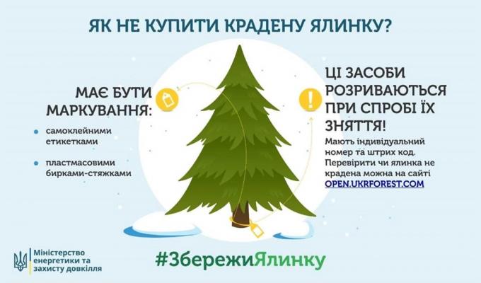 #ЗбережиЯлинку – не купуйте різдвяні дерева без маркування! #ЗбережиЯлинку – не купуйте різдвяні дерева без маркування!