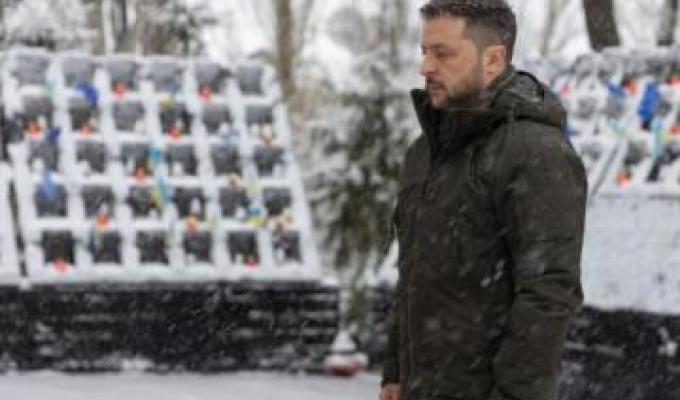 Президент ушанував пам’ять українців, які загинули під час Революції Гідності Президент ушанував пам’ять українців, які загинули під час Революції Гідності