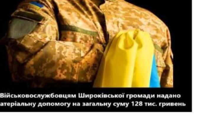 Грошову допомогу одержали 15 Захисників і Захисниць України з Широківської громади Грошову допомогу одержали 15 Захисників і Захисниць України з Широківської громади