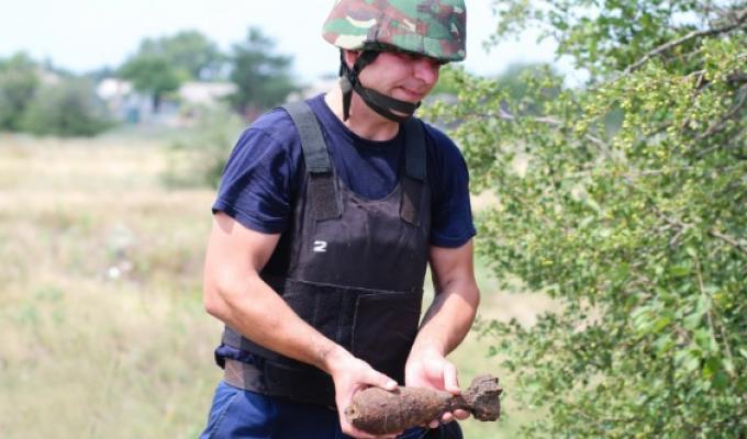 На Луганщині піротехніками вилучено 64 одиниці вибухонебезпечних предметів