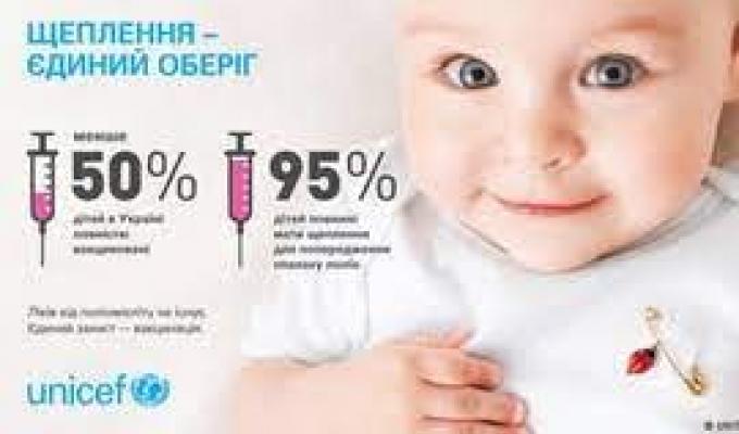 Зробіть щеплення — захистіть свою дитину від паралічу, спричиненого поліомієлітом! Зробіть щеплення — захистіть свою дитину від паралічу, спричиненого поліомієлітом!
