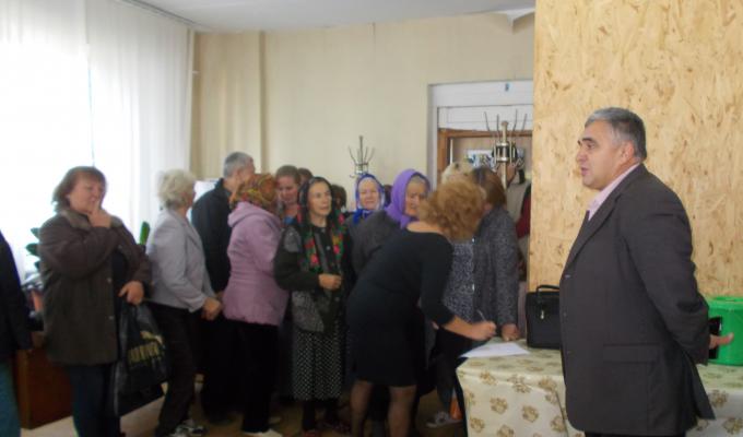 Віддалене робоче місце Старобільського об’єднаного управління пенсійного фонду України в селі Трьохізбенка