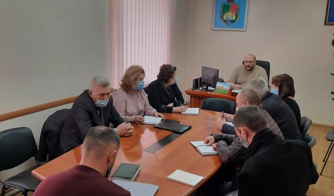 Робоча поїздка голови РДА до Щастинської ВЦА Робоча поїздка голови РДА до Щастинської ВЦА