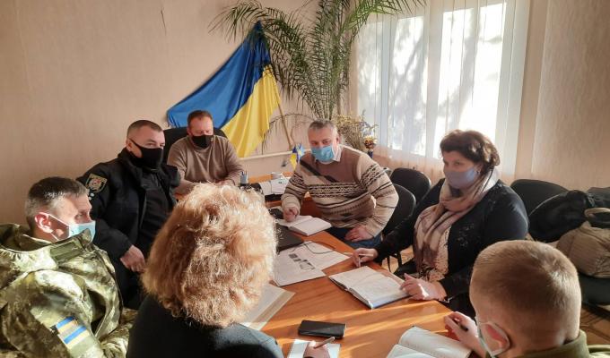 Виїзна нарада на території Широківської громади Виїзна нарада на території Широківської громади