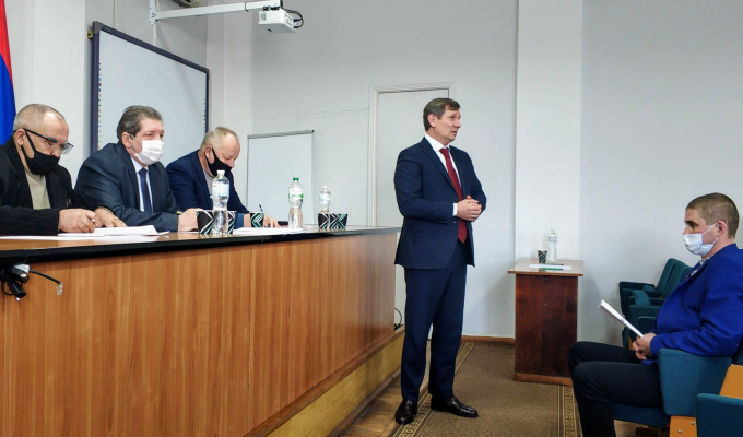 09 грудня 2020 року відбулося друге пленарне засідання першої сесії восьмого скликання Щастинської районної ради Луганської області 09 грудня 2020 року відбулося друге пленарне засідання першої сесії восьмого скликання Щастинської районної ради Луганської області