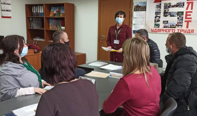 Проведено зустріч з трудовим колективом ТОВ «ДОНСНАБ-АГРОТЕХНІКА» Проведено зустріч з трудовим колективом ТОВ «ДОНСНАБ-АГРОТЕХНІКА»