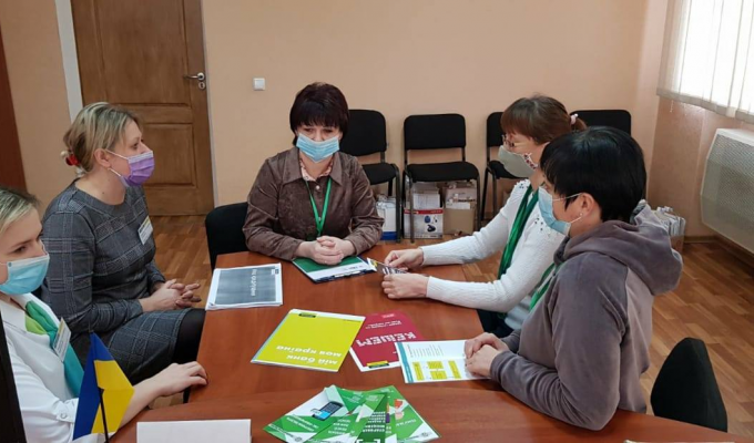 Зустріч з співробітниками відділення АТ «Ощадбанк» Зустріч з співробітниками відділення АТ «Ощадбанк»