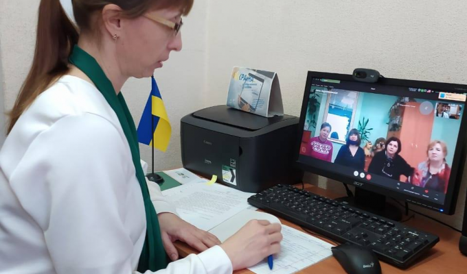 Онлайн-зустріч з трудовим колективом Новоайдарської обласної санаторної школи Онлайн-зустріч з трудовим колективом Новоайдарської обласної санаторної школи