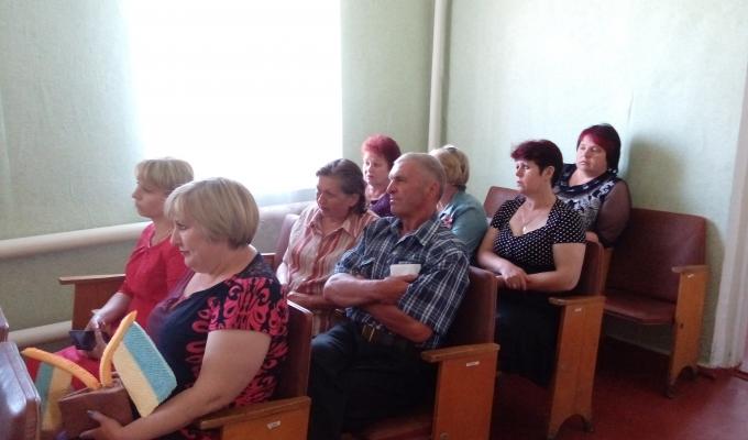 Виїзний прийом громадян у Бухмутівці зібрав чимало небайдужих селян