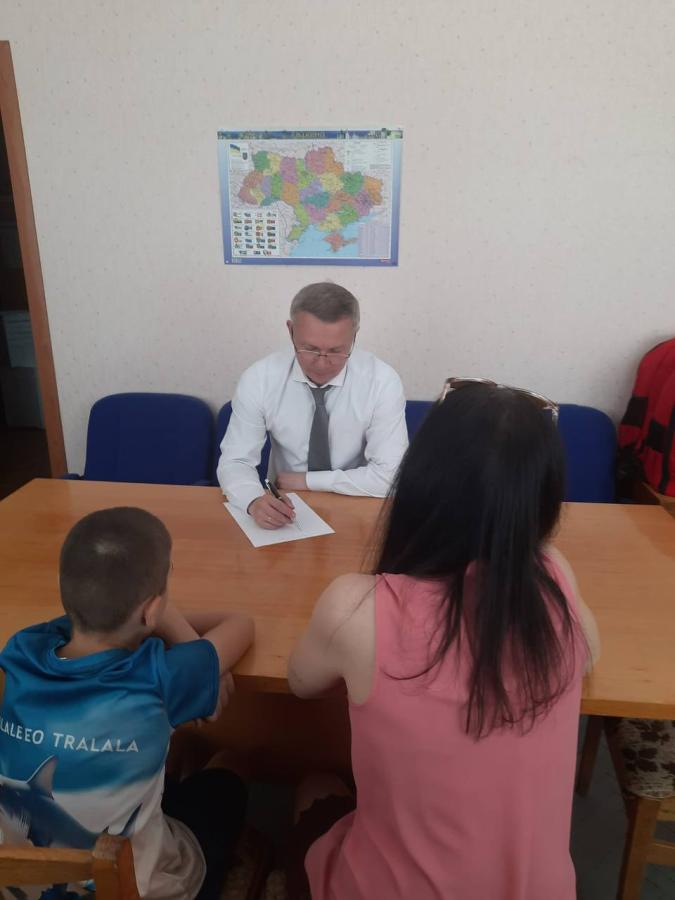 Відбувся особистий прийом громадян в гуманітарному ХАБІ м.Кропивницький  керівником Старобільської окружної прокуратури Луганської області
