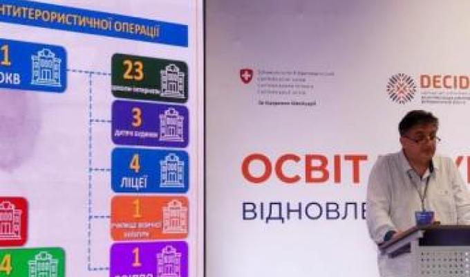 Дорожня карта відновлення освіти Луганщини після деокупації враховує два сценарії: повернення контролю за частиною території та відновлення в межах адміністративних кордонів включно із Луганськом, - Юрій Стецюк