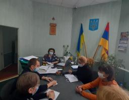 Голова Новоайдарської РДА Тетяна Новикова провела спільну нараду