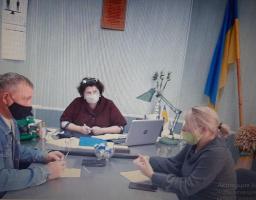 Голова Щастинської РДА Тетяна Новикова провела нараду