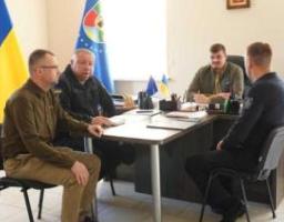 Артем Лисогор зустрівся з першим заступником Голови Державної служби України з надзвичайних ситуацій Віталієм Миронюком