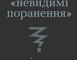 Ментальне здоров'я "невидимі поранення"