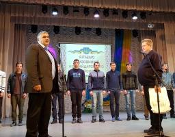 Урочисті проводи юнаків Новоайдарського району на строкову службу до лав Збройних сил України