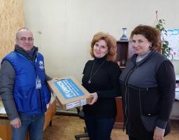 Віддалене робоче місце Старобільського об’єднаного управління пенсійного фонду України в селі Трьохізбенка отримало ноутбук