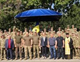 Захищайте Україну та бережіть себе! - Артем Лисогор вручив дипломи офіцерам кафедри військової підготовки спеціалістів Держспецтрансслужби УДУНТ
