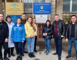 Керівництво Луганської ОДА перевіряють роботу Координаційного центру допомоги ВПО з Луганської області в м.Суми
