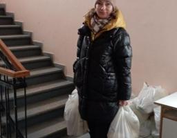 За минулий тиждень в Координаційному центрі допомоги ВПО з Луганської області було видано 516 продуктових наборів