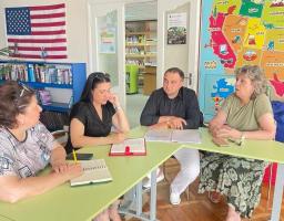 в Кропивницькому пройшла нарада представників Щастинської РДА-РВА з представниками ОУНБ ім.Чижевського