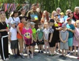 У Лубнах Артем Лисогор відвідав евакуйовану з Лисичанська обласну дитячу лікарню