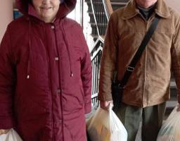 372 продуктових набори видали ВПО Луганської області за минулий тиждень в Кропивницькому
