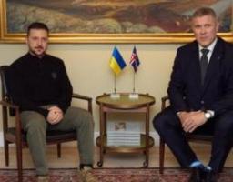 Інвестиції в оборонне виробництво та підтримка на шляху до НАТО: Президент України зустрівся з Прем’єр-міністром Ісландії