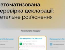 Автоматизована перевірка декларації: як це працюватиме?